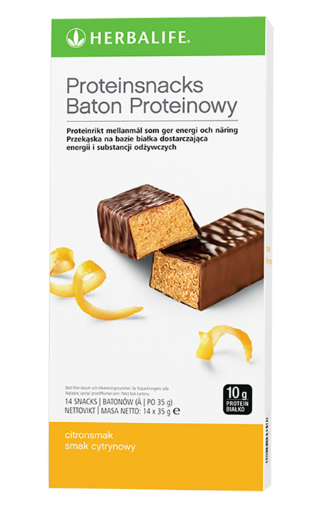 Batony proteinowe o smaku cytrynowym 14 szt. Herbalife